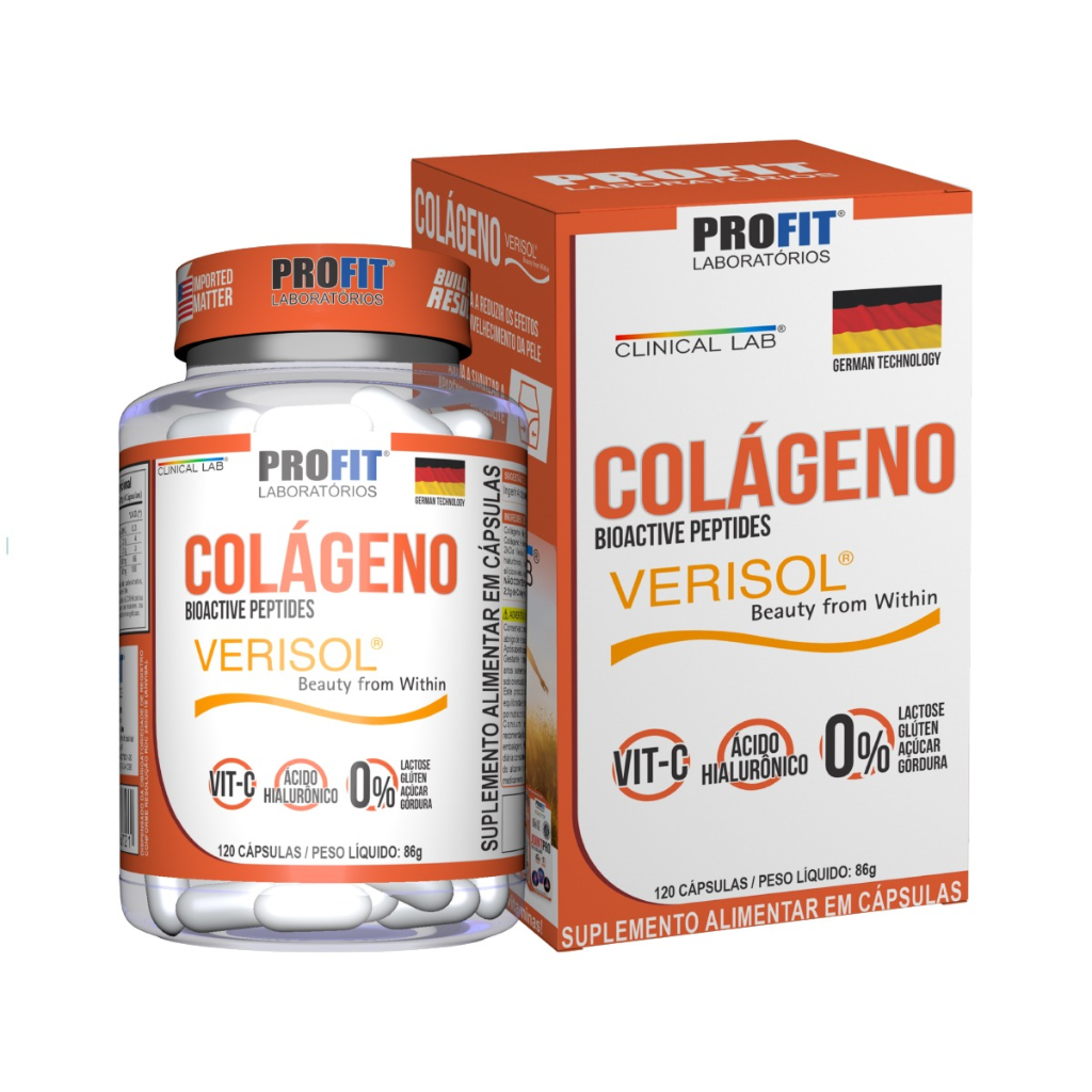 Colágeno Verisol Profit Embalagem 120 Caps