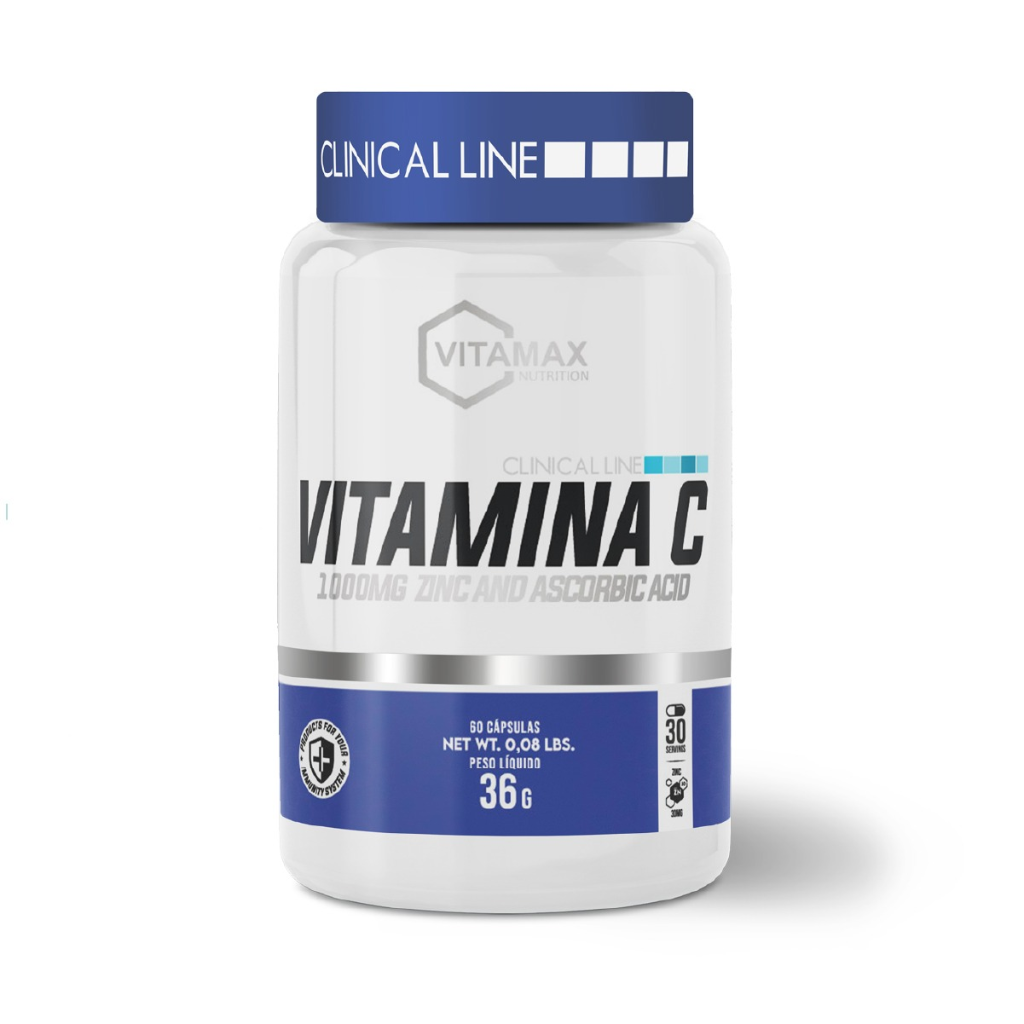 Vitamina C 1000mg + Zinco Vitamax Pote