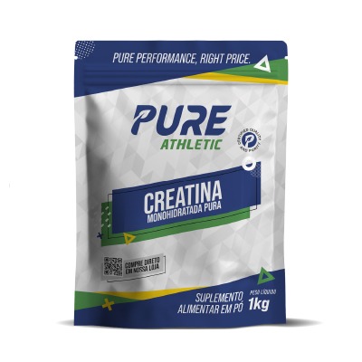 Creatina Monohidratada Pura 1Kg - Pure Athletic - Sabor / Variação 9