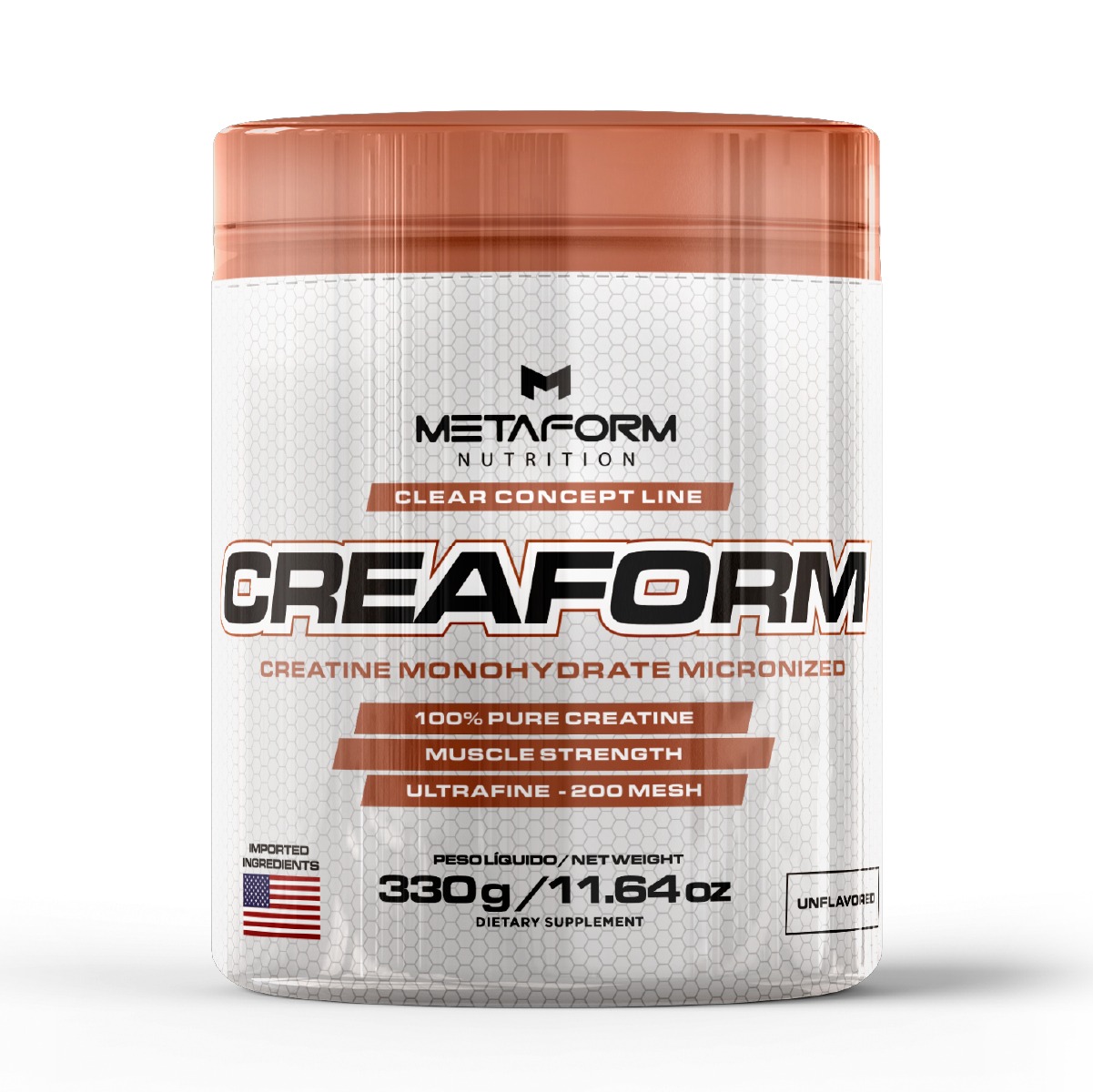Creatina 330g Micronizada - Metaform - Sabor / Variação 9