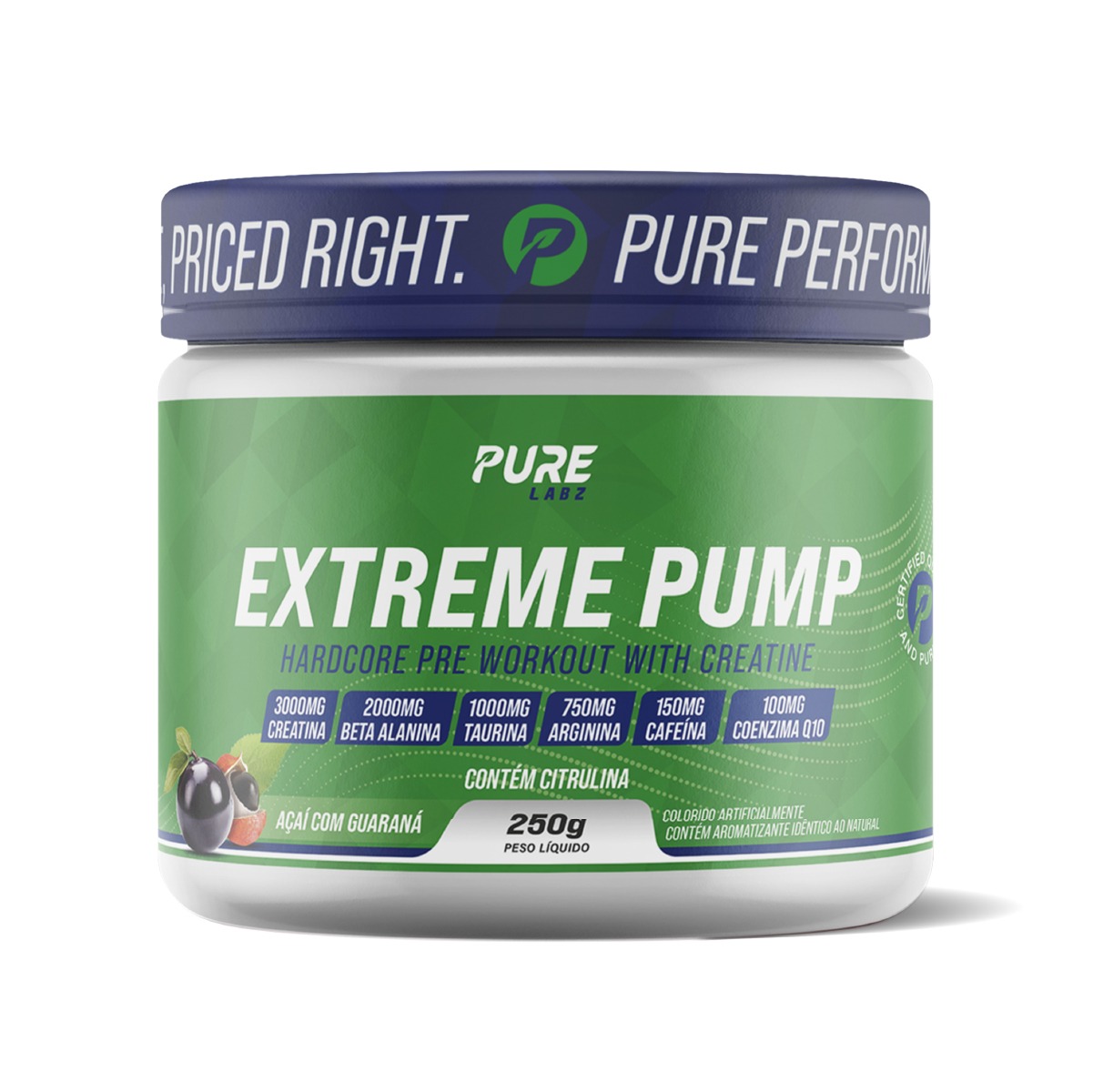 Extreme Pump -Pure Athletic Embalagem Principal
