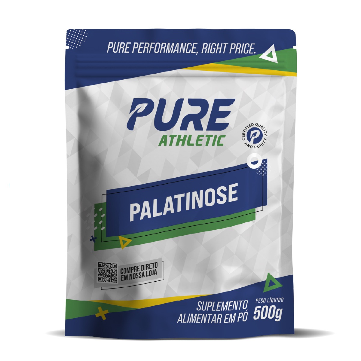 Palatinose 500g - Pure Athletic Embalagem Principal