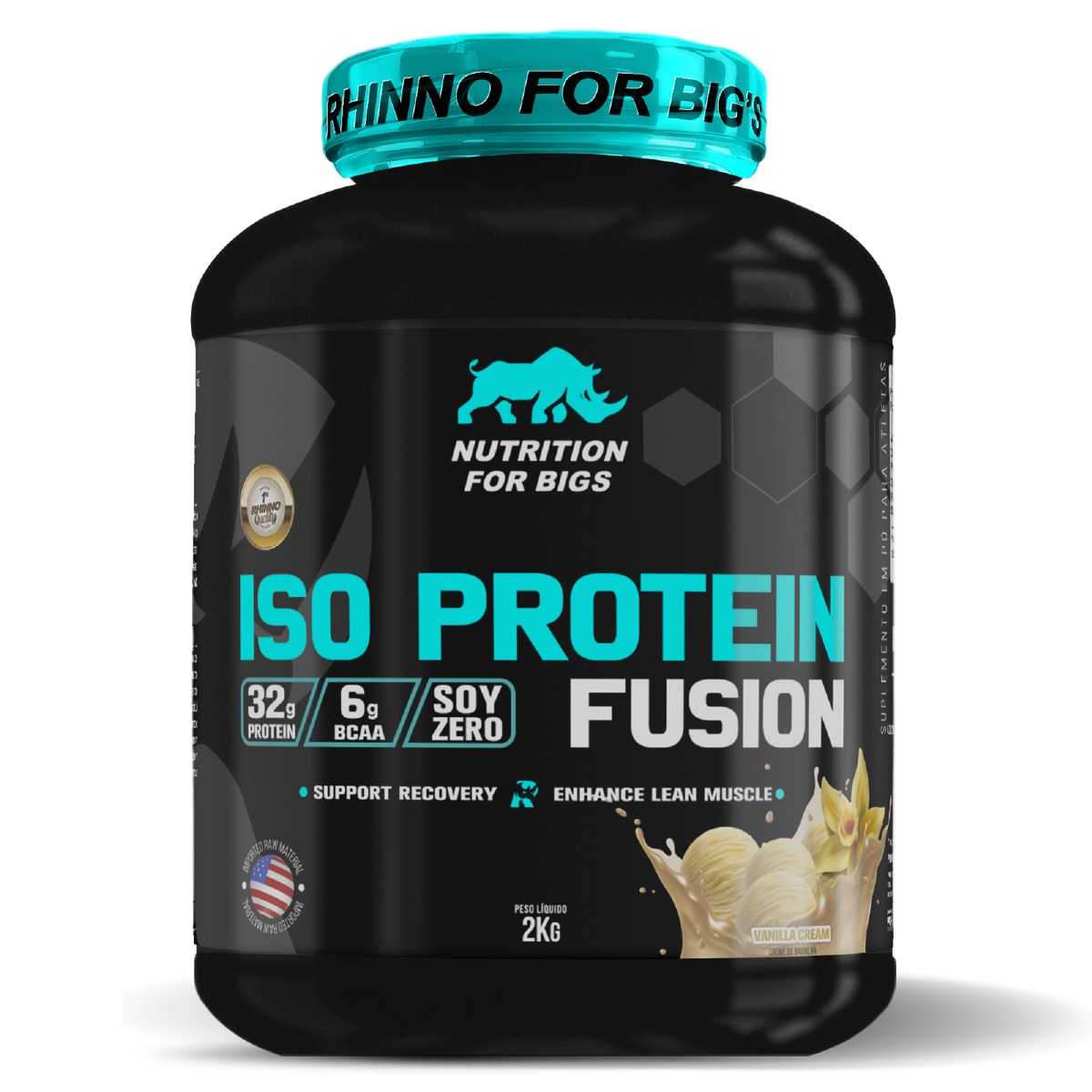 Iso Protein Fusion 2Kg - Nutrition For Bigs Embalagem Principal