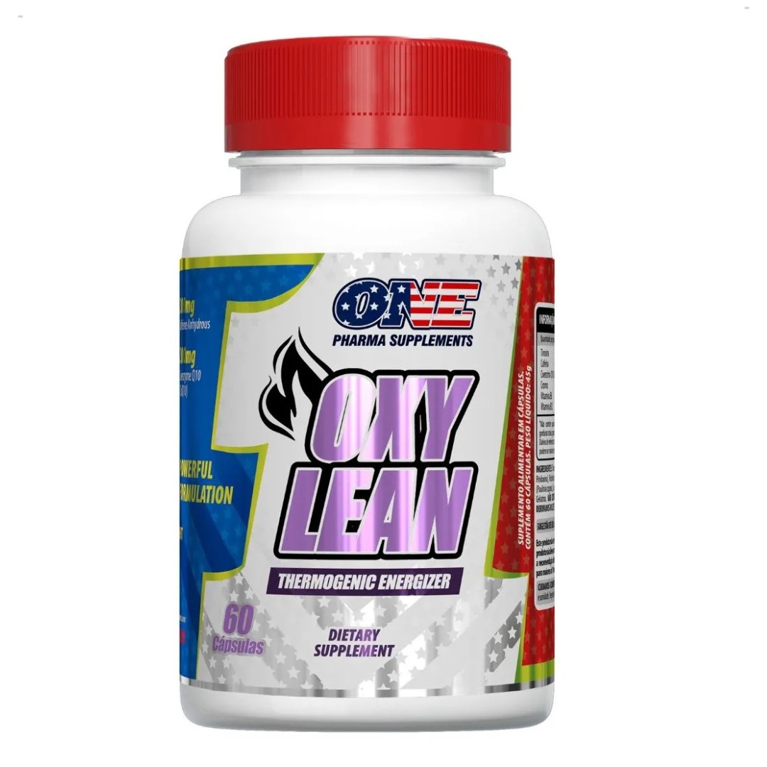 Oxylean 60 Cápsulas - One Pharma Supplements Embalagem Principal