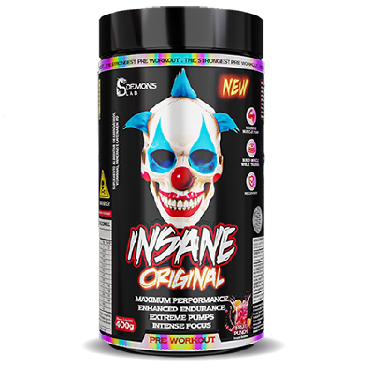 Insane Original 400g - Demons Lab Embalagem Principal