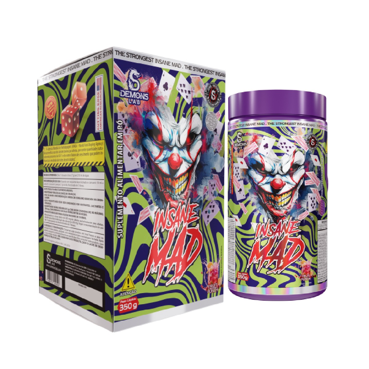 Insane Mad - Demons Lab Embalagem Principal